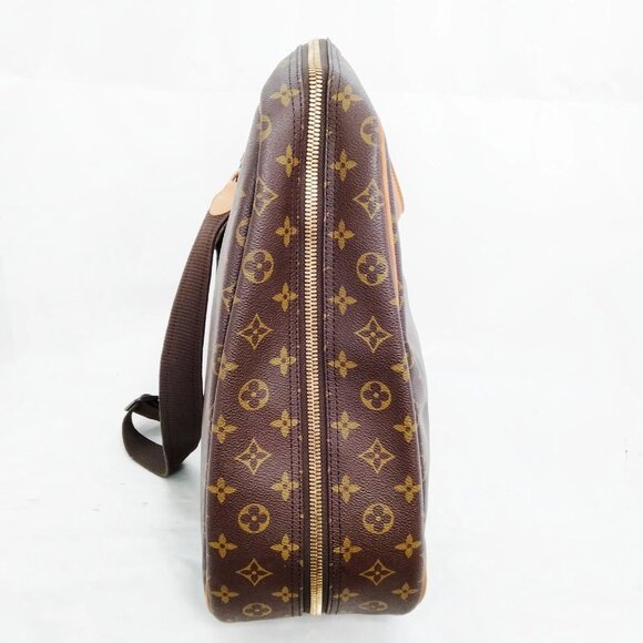 Authentic Louis Vuitton Alize1 Poches Brown Monogram Tote Bag mn778-120325 - Picture 4 of 16